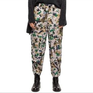 Zadig & Voltaire Camouflage Patterned Trousers